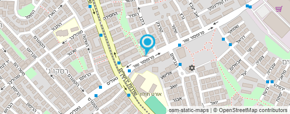 מפת הגעה אל משה צוברי