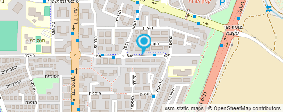 מפת הגעה אל Revi Beauty רויטל נחשונוב