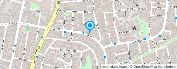 מפת הגעה אל ישראל פרץ עיצובים