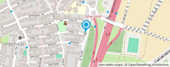 מפת הגעה אל הובלות מכל הלב