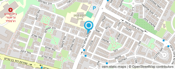 מפת הגעה אל חד שבילים למתחילים