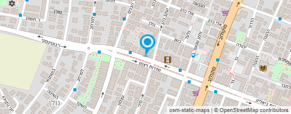 מפת הגעה אל יעל דותן - מאמנת כושר אישית