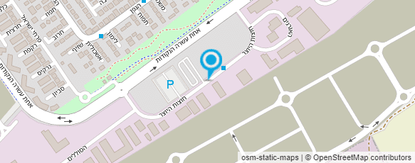 מפת הגעה אל אריאל תעשיות זכוכית