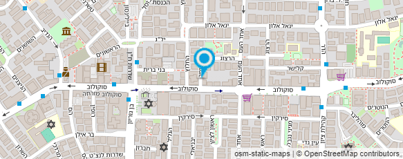 מפת הגעה אל האולפן של גור