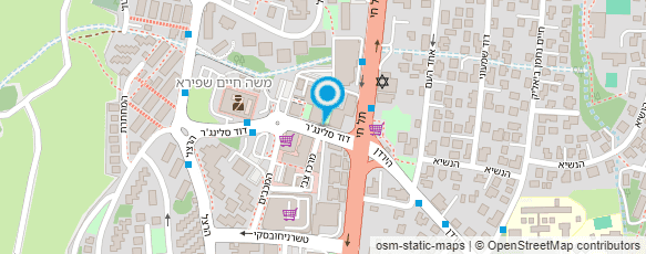 מפת הגעה אל אוצרות דוד