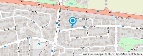 מפת הגעה אל Hula Hoop Mazi הולה הופ מזי