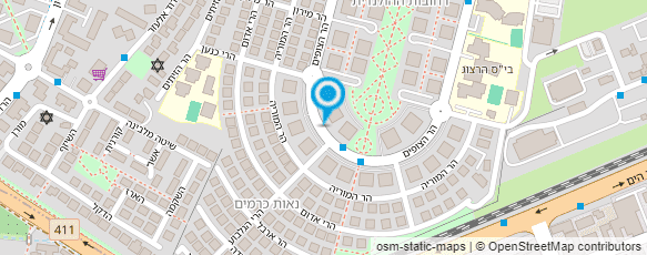 מפת הגעה אל אלה עיצוב גבות