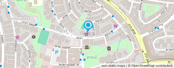 מפת הגעה אל פיצה מרגריטה