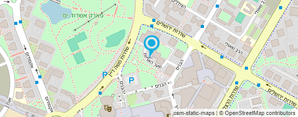 מפת הגעה אל עו"ד מוריס אסרף