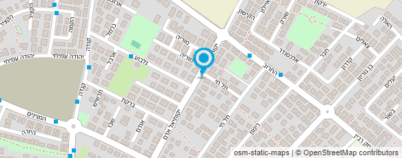 מפת הגעה אל עדנה ברכה-אימון בקבוצות אישיות