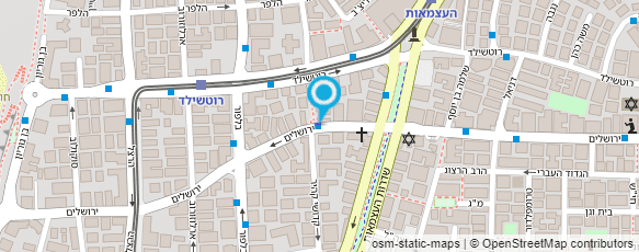 מפת הגעה אל מוזס - רישוי ותכנון אדריכלי