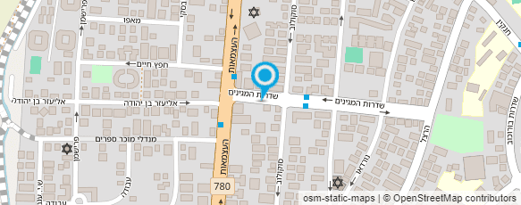 מפת הגעה אל שיראל אבני יפרח