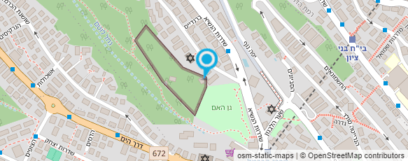 מפת הגעה אל בליקר בייקרי