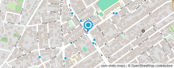 מפת הגעה אל א.ע פרוייקטים