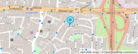 מפת הגעה אל חני יוסקוביץ-מאמנת אישית