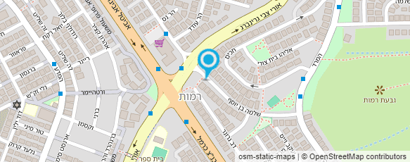 מפת הגעה אל בית לין-מרכז הגנה לילדים ונוער נפגעים