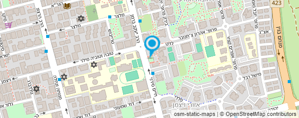 מפת הגעה אל משה בר דוד-המרכז הישראלי לקפוארה