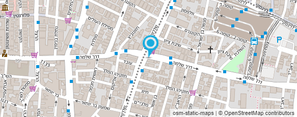 מפת הגעה אל פיצה שמש