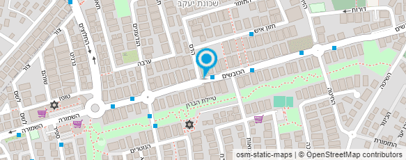 מפת הגעה אל אבי מנעולן