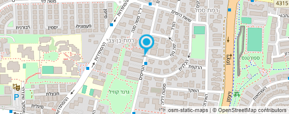 מפת הגעה אל תומר המנעולן