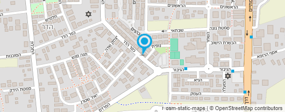 מפת הגעה אל כרמית גינות