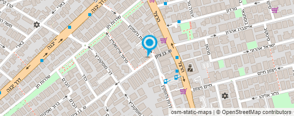 מפת הגעה אל קפה עלמה