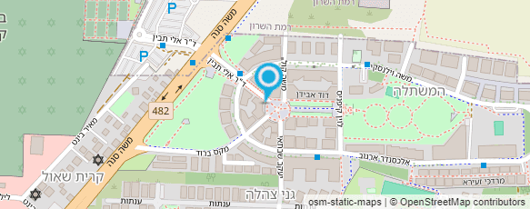 מפת הגעה אל ד"ר ויסמן אורן