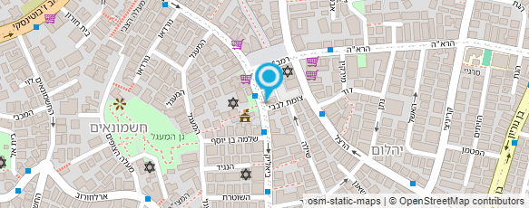 מפת הגעה אל קפה עמנואל