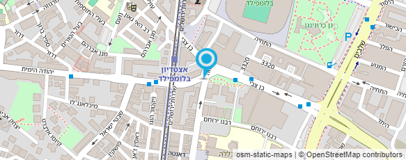 מפת הגעה אל מכבסת אלמה