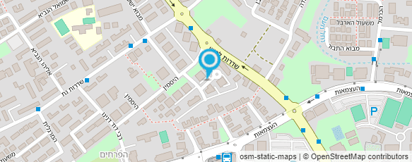 מפת הגעה אל מוניות קרית גת