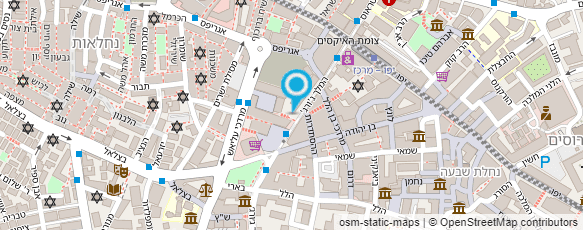 מפת הגעה אל מנורות המלך ג'ורג'