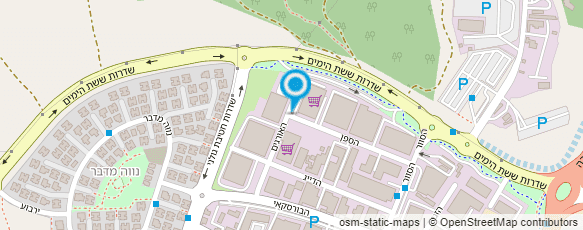 מפת הגעה אל מחסני השוק