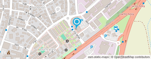 מפת הגעה אל מחסני השוק