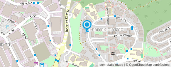 מפת הגעה אל עו"ד הבלין חיים