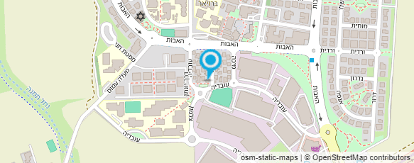 מפת הגעה אל מחסני השוק