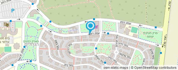 מפת הגעה אל מחסני השוק