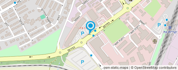 מפת הגעה אל מחסני השוק