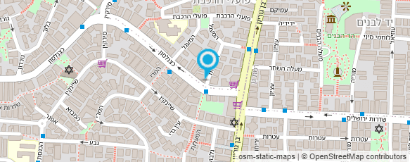 מפת הגעה אל ג׳וליאן בר Julian bar