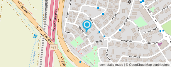 מפת הגעה אל עוזיאל יצהרי - טכנאי גז