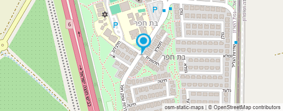 מפת הגעה אל טופ פיצה