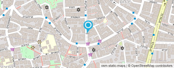 מפת הגעה אל המרכז האורטופדי Fit Step Pro