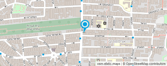 מפת הגעה אל פלאפל הכוהנים