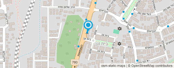 מפת הגעה אל נטלי שמלות כלה