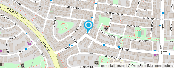 מפת הגעה אל גן ילדים מא' ועד טף