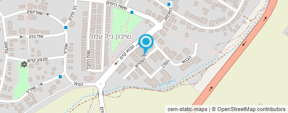 מפת הגעה אל מוסך ציון - אומנות הצבע