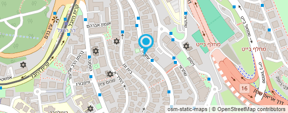 מפת הגעה אל רוטשטיין ברכה