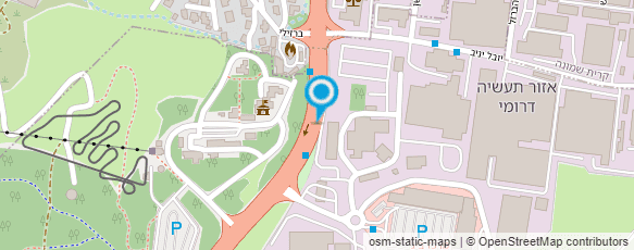 מפת הגעה אל אורטל אטיאס - אדריכלות ועיצוב פנים