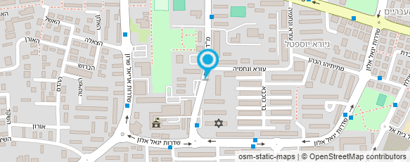 מפת הגעה אל פלאפל'ס