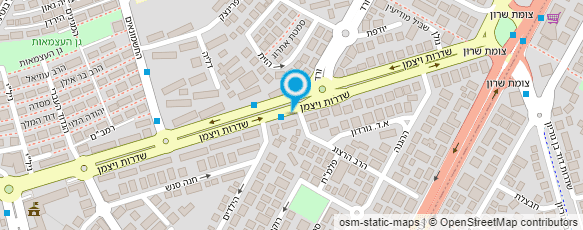 מפת הגעה אל סיגל בוגנים קוסמטיקה