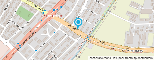 מפת הגעה אל האחים משען